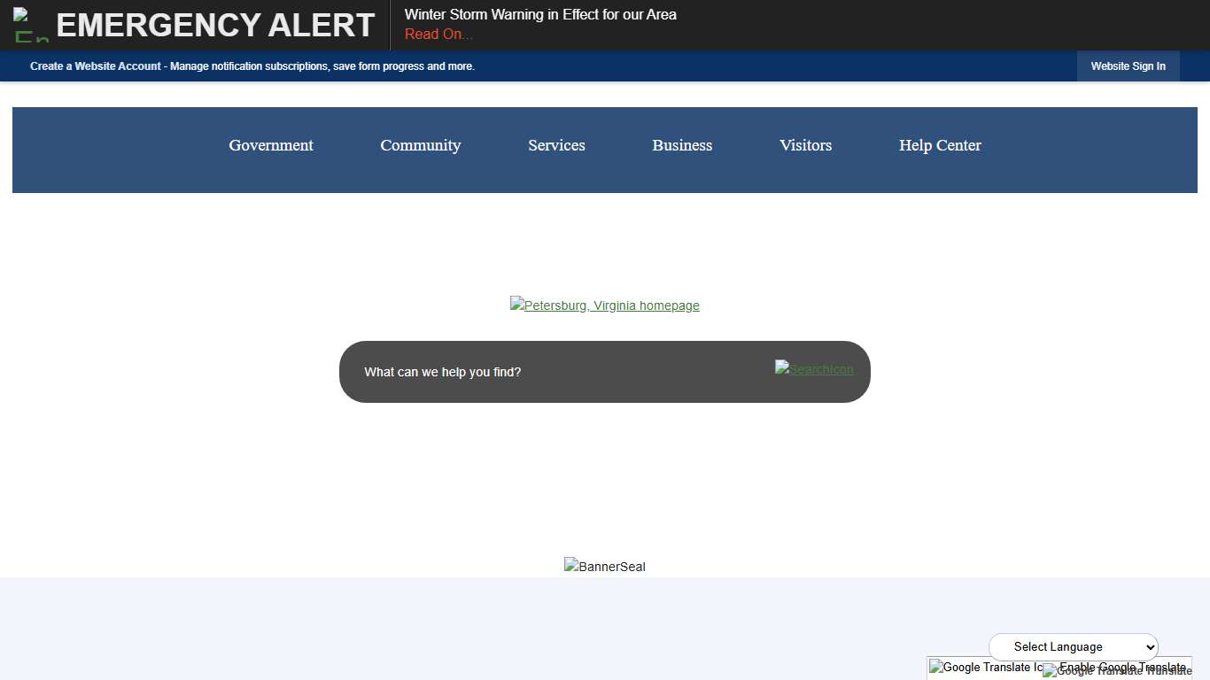 Petersburg, VA - Official Website Official Website